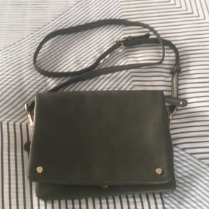 NWOT Olive Green Vegan Purse